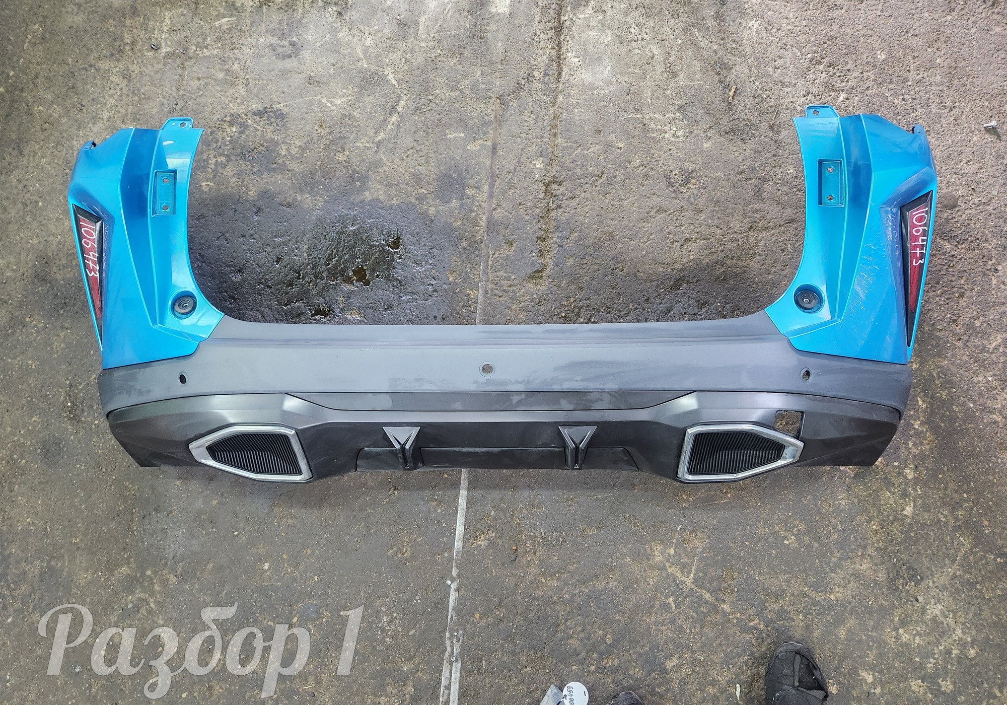 7106192CRVM200 Бампер задний для Gac GS3 (с 2024)