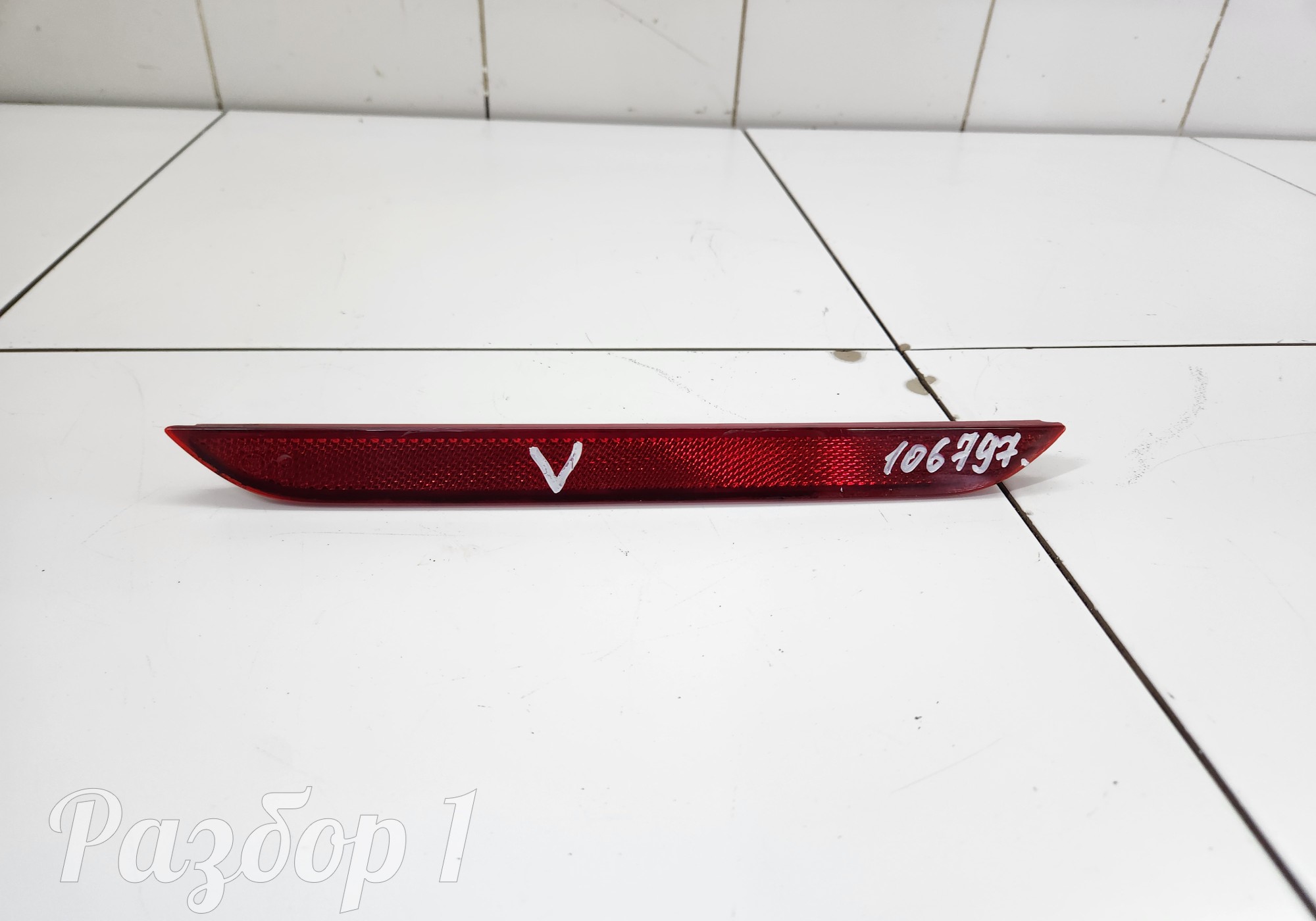 4135100XPW01A Светоотражатель заднего бампера левый для Great Wall Poer (с 2019)