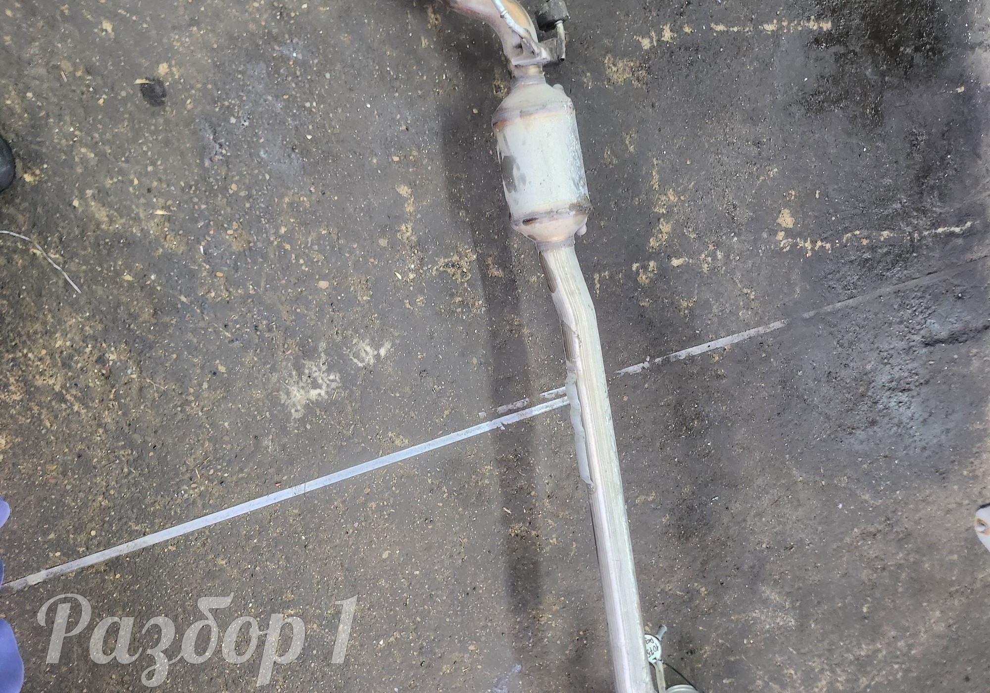 Резонатор+ гофра для Jaecoo J8 (с 2024)