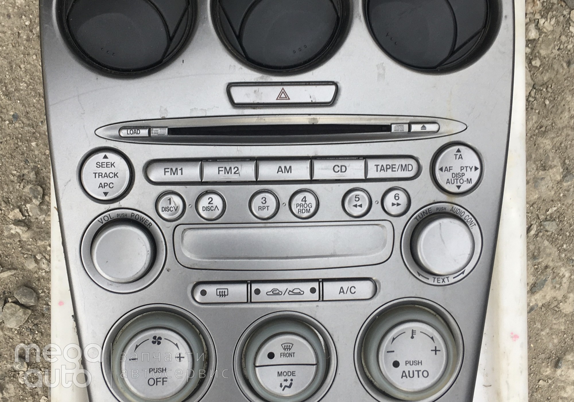 GJ6R66DSXF02 Магнитола для Mazda 6 I (с 2002 по 2008)