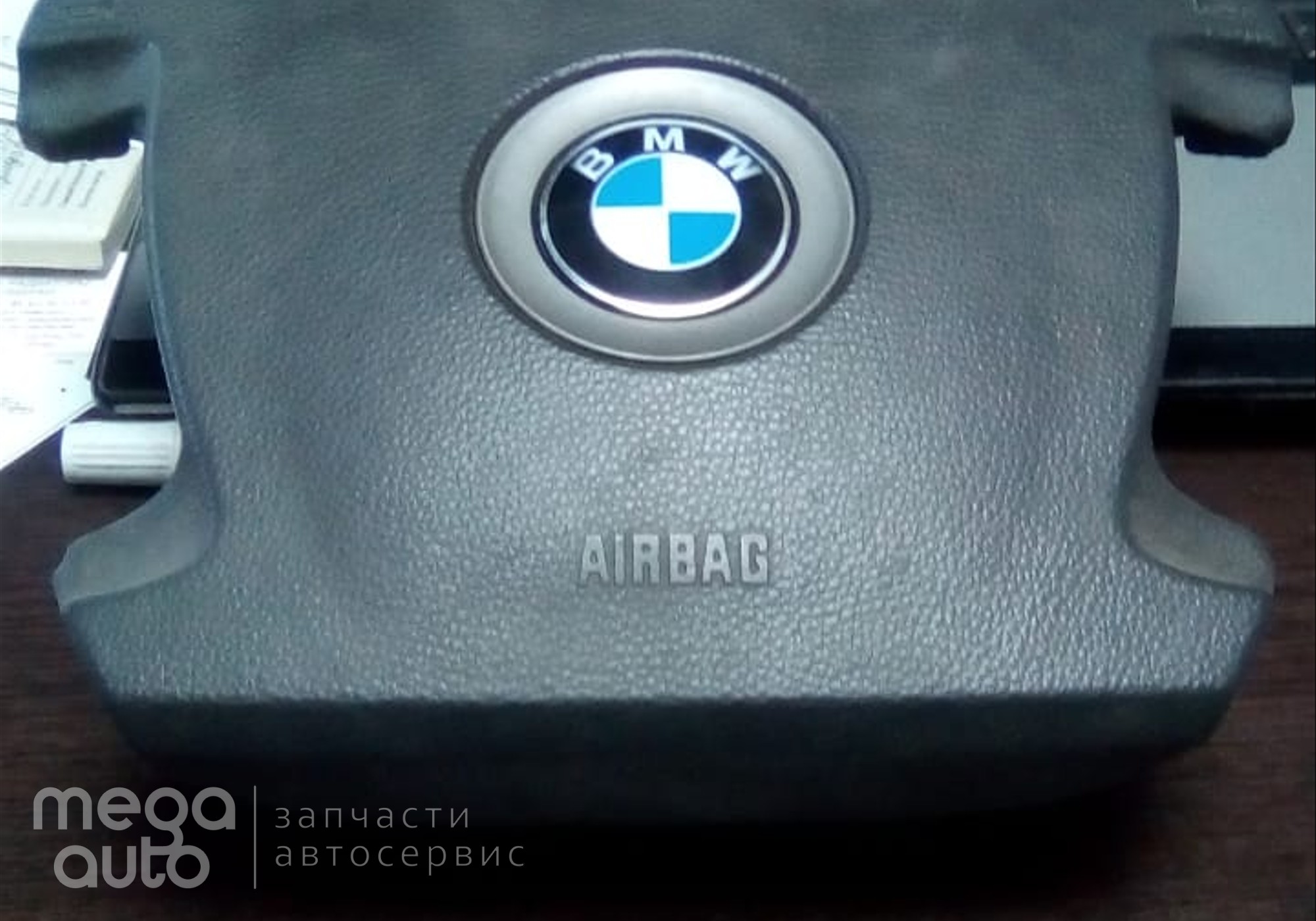 33677369105 Подушка безопасности водителя БМВ 7 для BMW 7 E65/E66 (с 2001 по 2008)