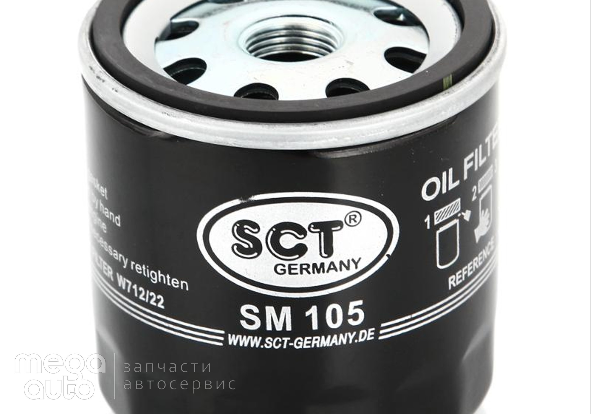 96879797 Масляный фильтр шевроле, део, опель, саад(SCT) для Opel Manta