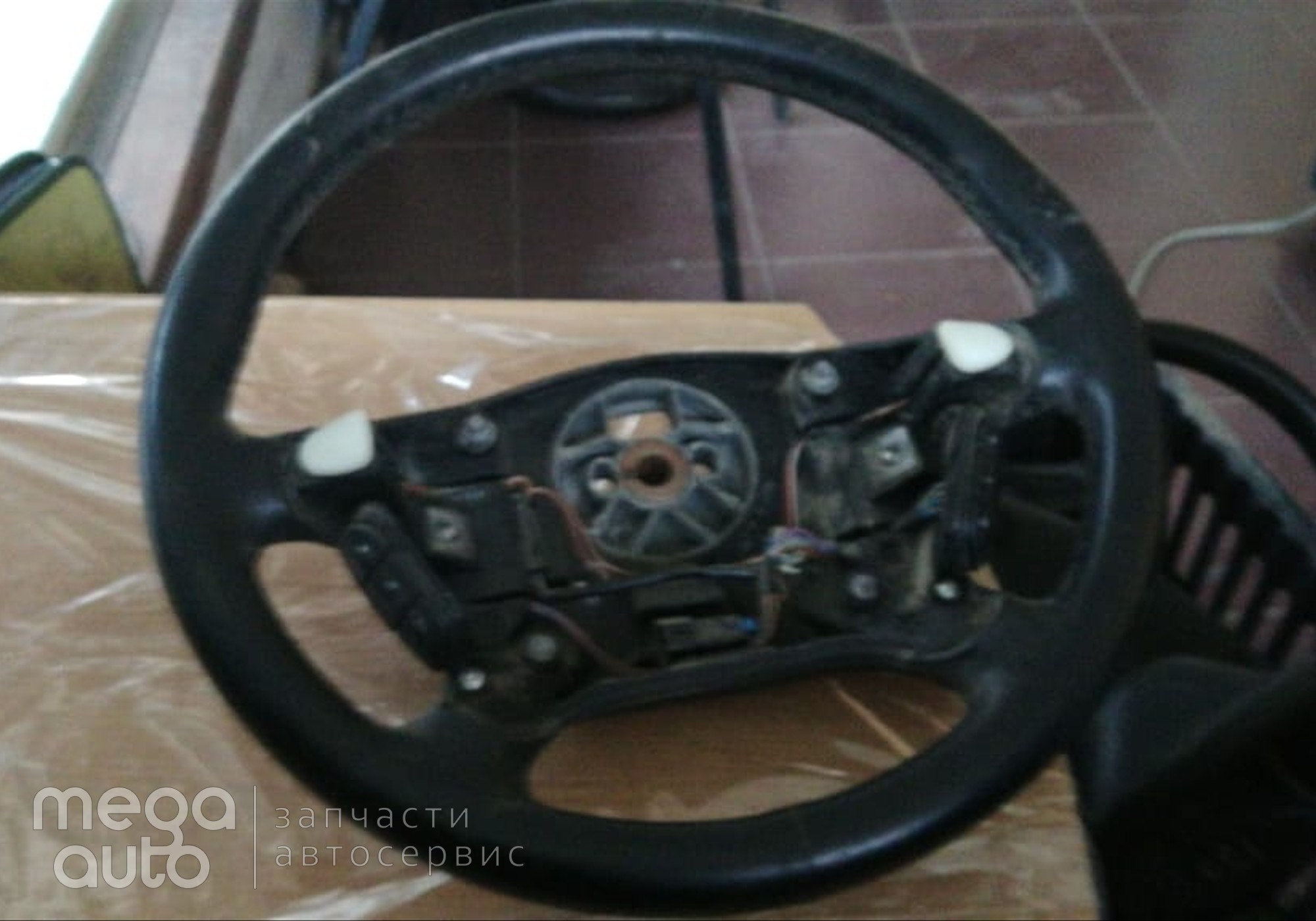 1610662 Рулевое колесо без подушки безопасности опель вектра В КОЖА для Opel Vectra B (с 1995 по 2002)