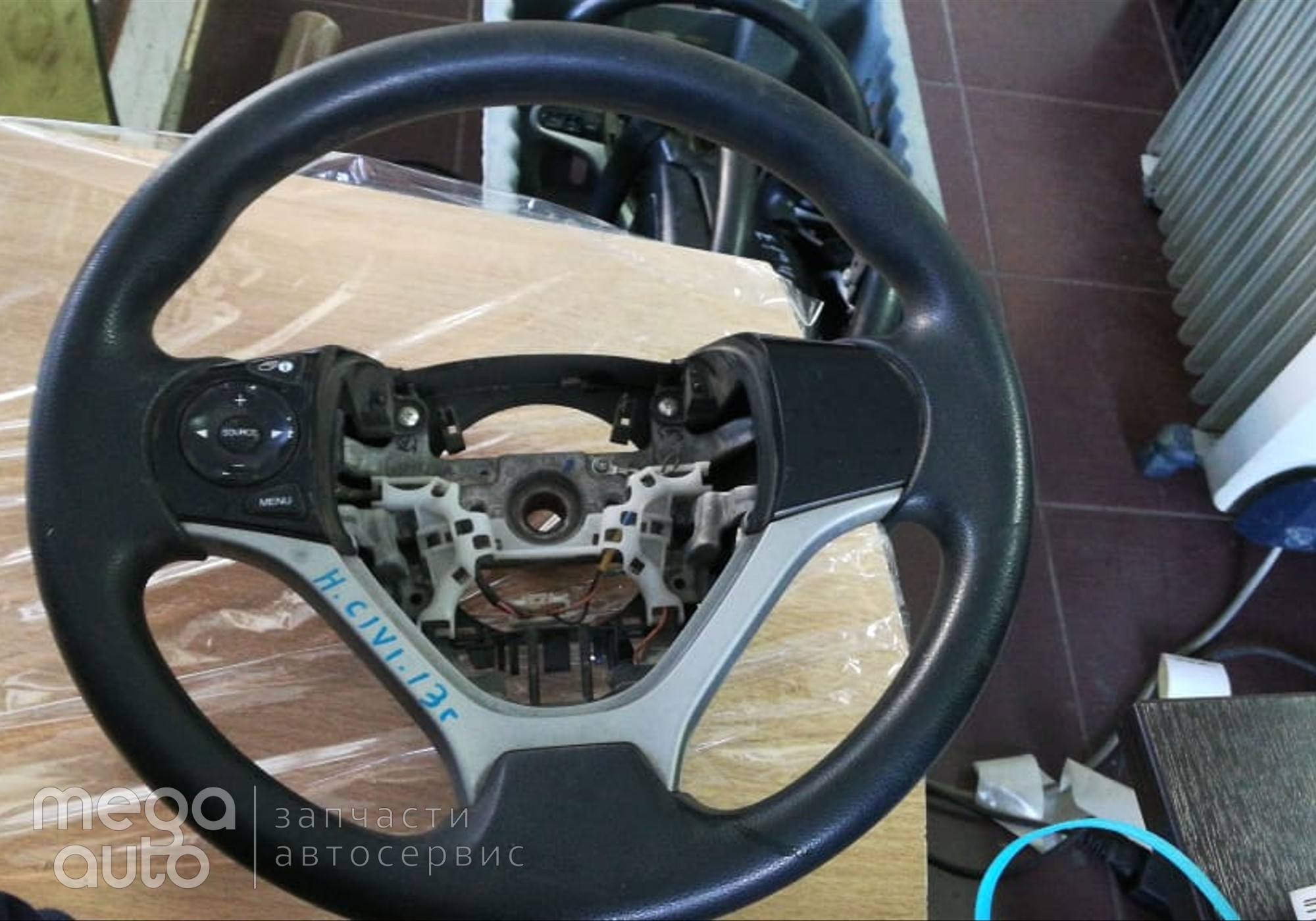 619047800 Рулевое колесо без подушки безопасности хонда цивик 2013 г для Honda Civic IX (с 2011 по 2016)