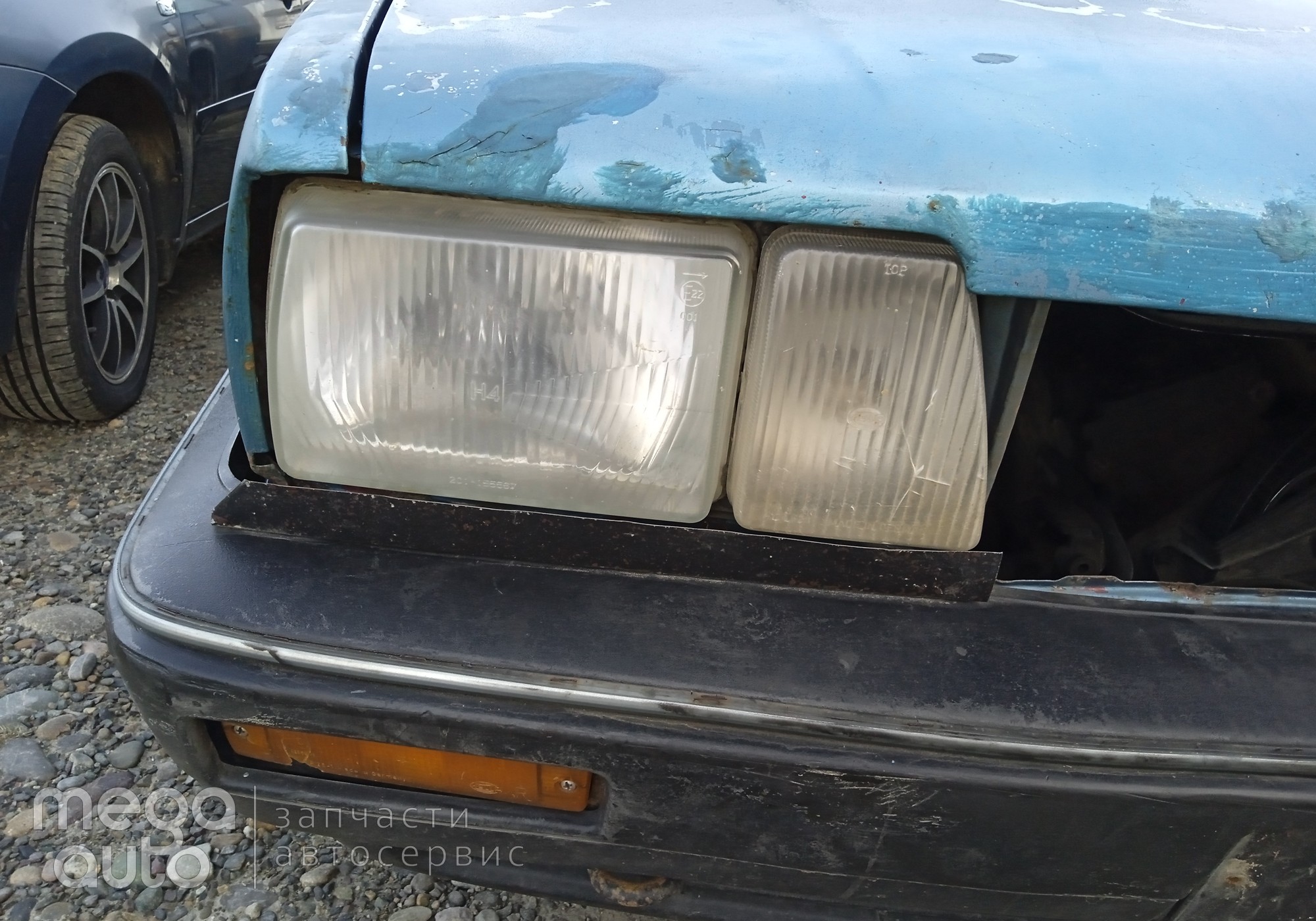 Указатель поворота в бампер правый для Volkswagen Passat B2 (с 1980 по 1988)