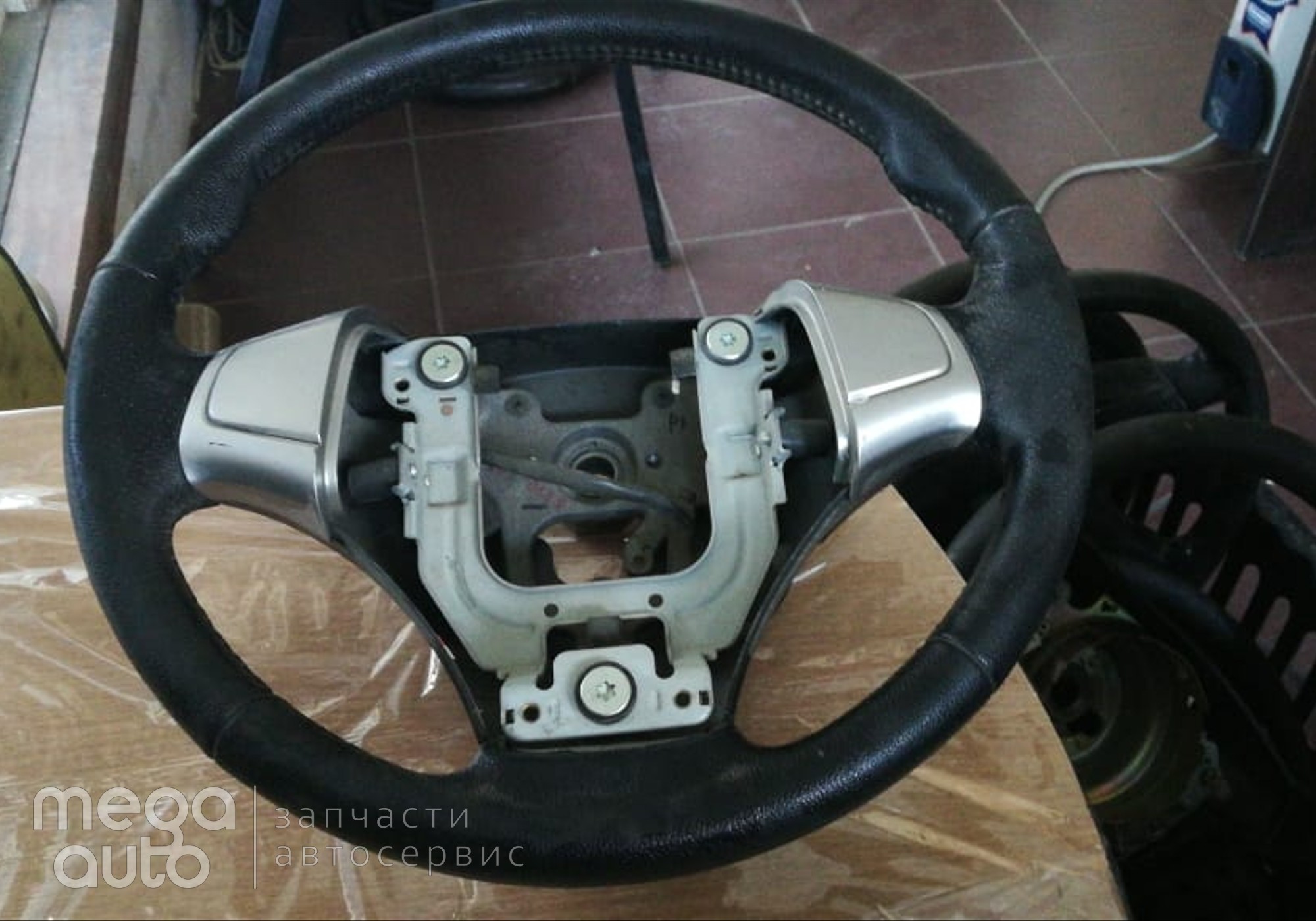 610034202LBA Рулевое колесо без подушки безопасности сан енг актион 10-13 г КОЖА для SsangYong Actyon II (с 2010)