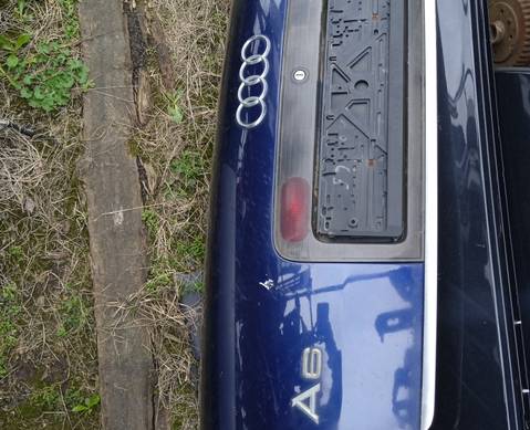 4B5827023 Крышка багажника ауди а6 с5 седан (синяя, голая) для Audi A6 C5 (с 1997 по 2005)