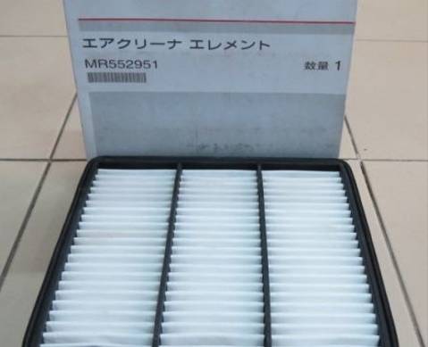 MR552951 Фильтр воздушный митсубиши (JAPANPARTS) для Mitsubishi Shogun Pinin