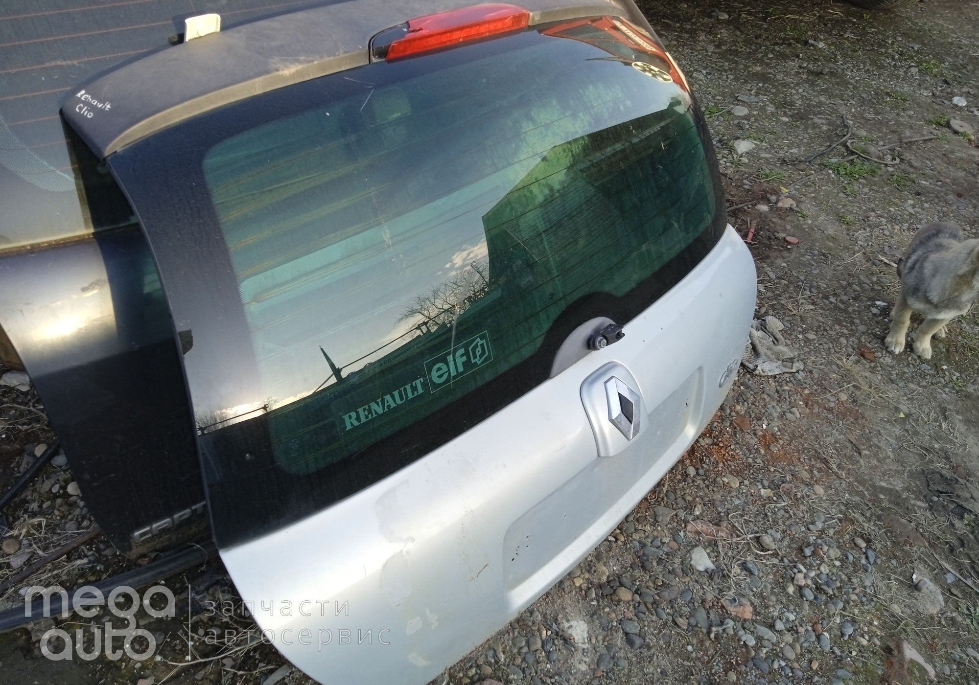 Крышка багажника (со стеклом) Рено Клио для Renault Clio II (с 1998 по 2005)