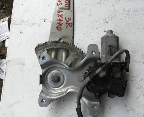 Стеклоподъемник электрический с моторчиком лексус лх470 задний правый для Lexus LX II 470 (с 1998 по 2008)