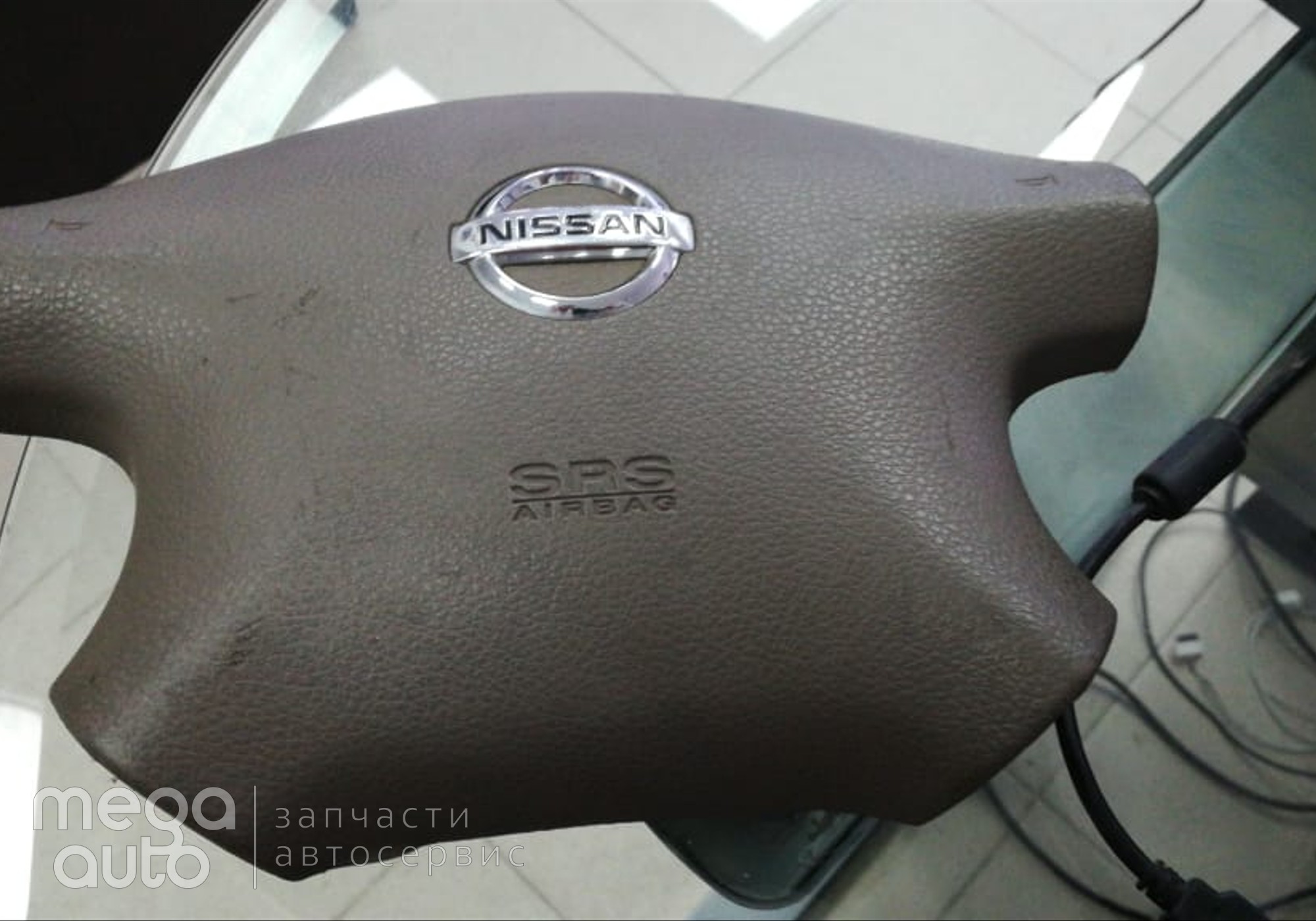 Подушка безопасности водителя нисан блюберд Sylphy I (G10) 2000 - 2005 для Nissan Bluebird IX (с 1987 по 1991)