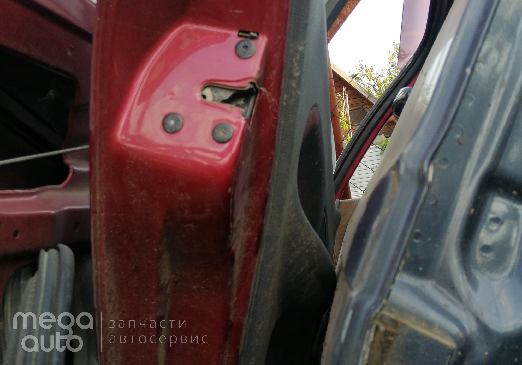 501. Дверь задняя левая рено клио для Renault Clio