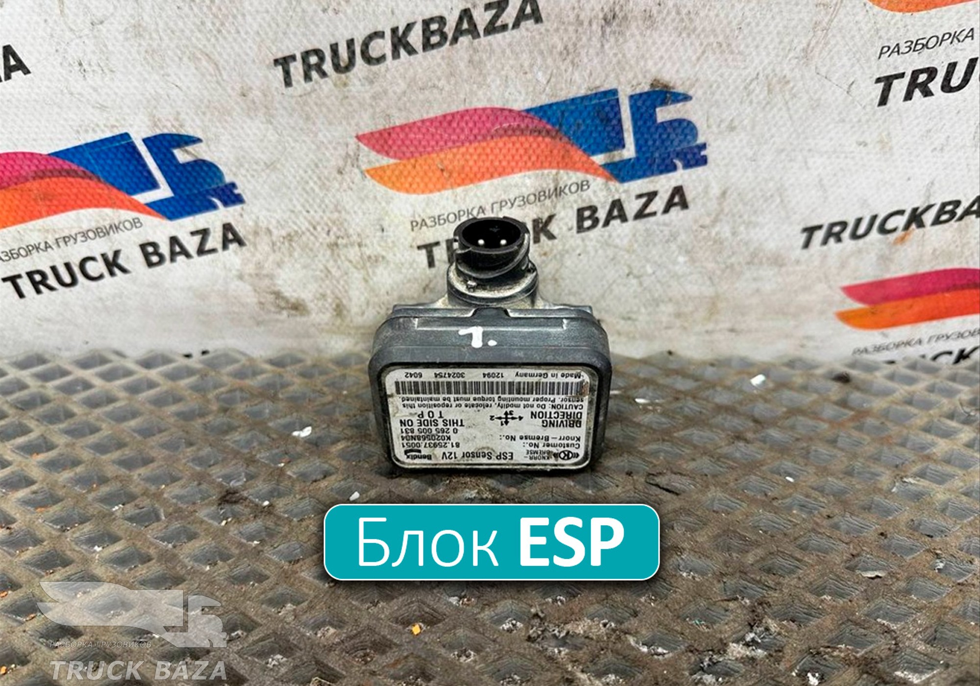 0265005831 Блок управления ESP для Iveco Stralis I (с 2002)