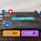 Аккумулятор FRANK 12V 225Ah 1500А для Полуприцепы Нефаз