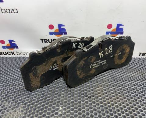 A0064201120 Колодки тормозные для Daf XF105