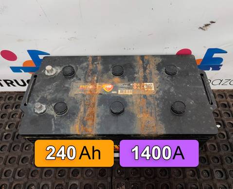 Аккумулятор BRAVO 240Ah 1400A для Полуприцепы Нефаз