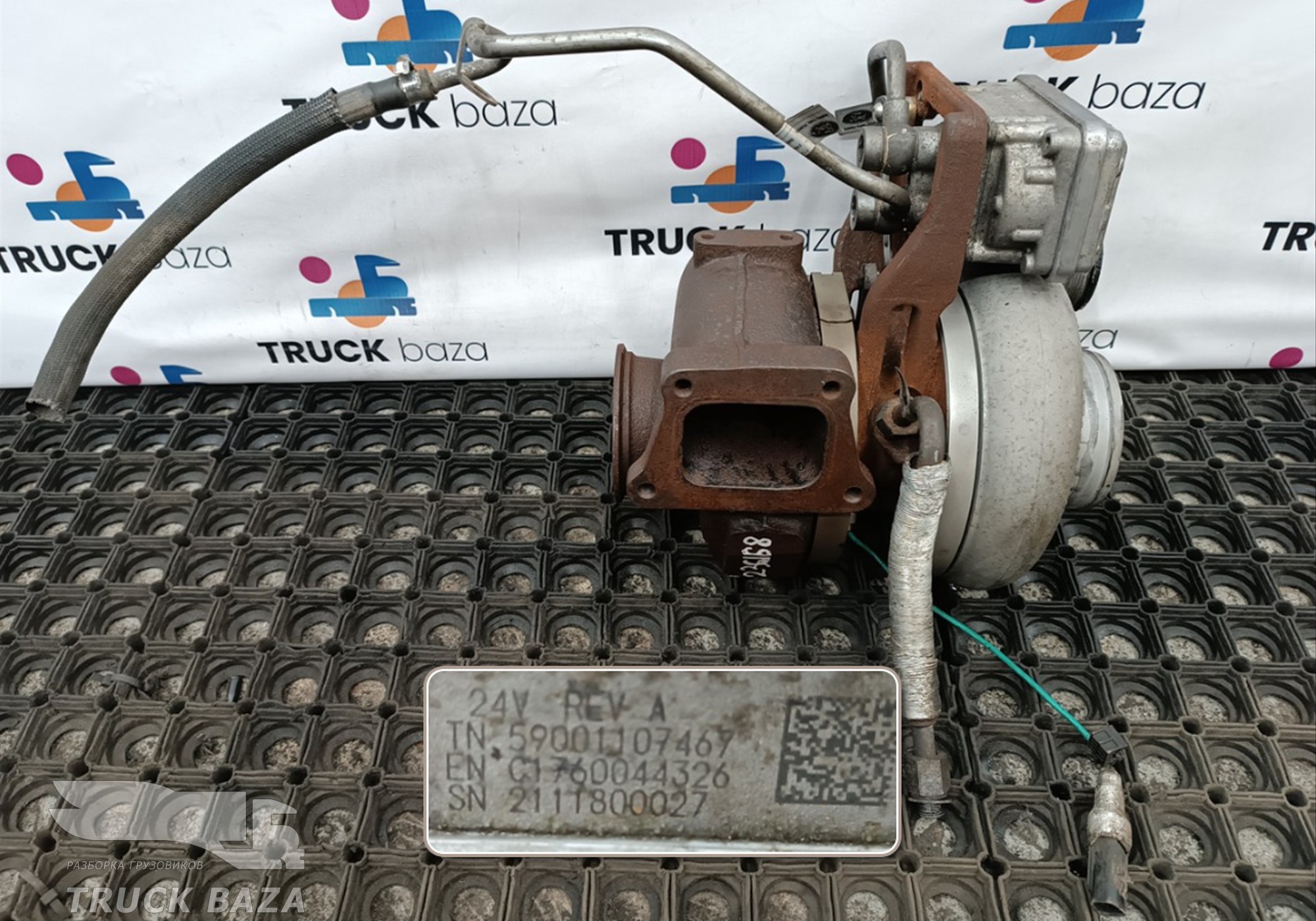JC466K682AB Турбина BorgWarner для Ford F-MAX (с 2018)