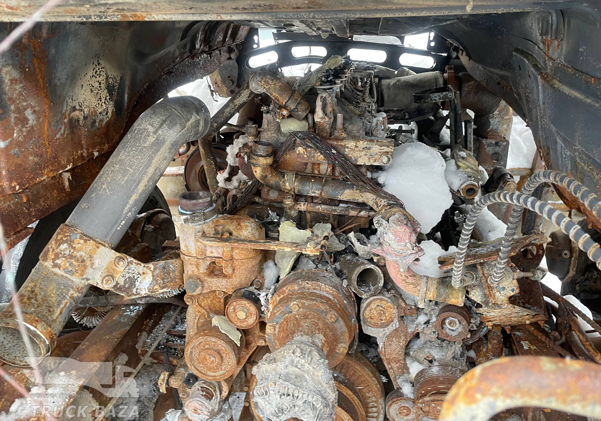 КАМАЗ 5490 в разборе