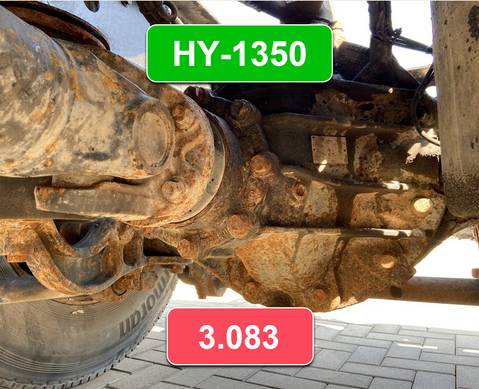 81350106255 Редуктор заднего моста HY-1350 3.083 для Man TGX II (с 2012)