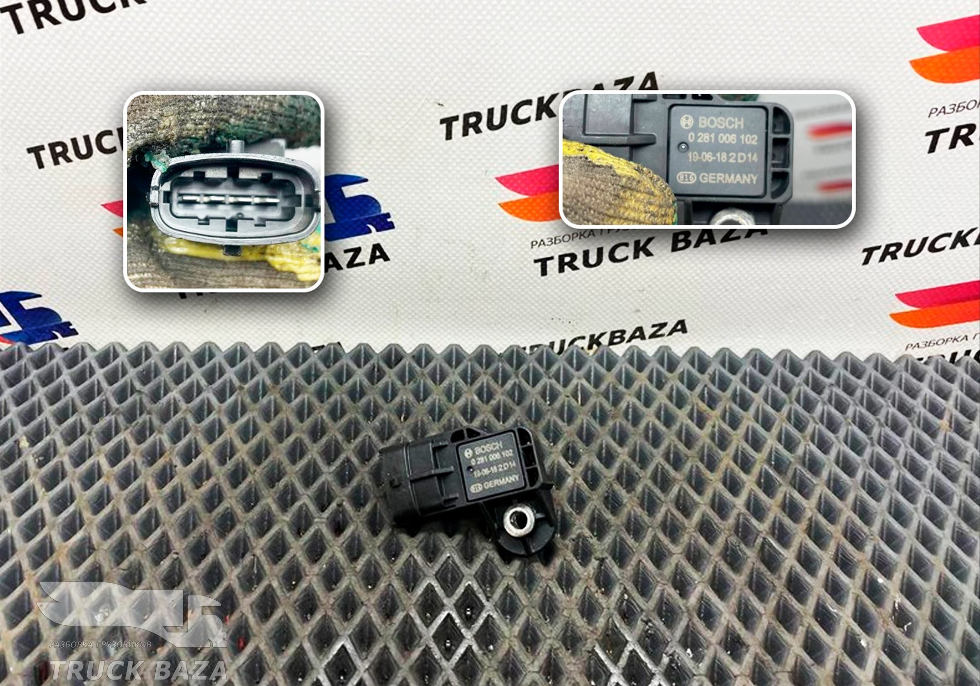 0281006102 Датчик давления воздуха для Ford F-MAX (с 2018)