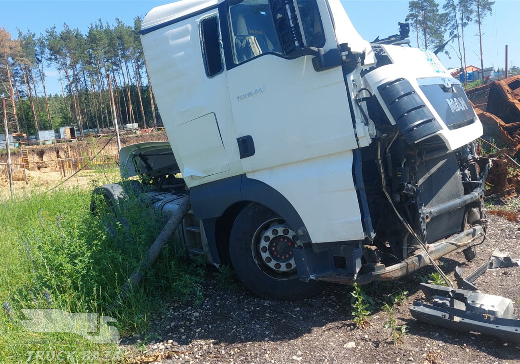 Man TGX II 2017 г. в разборе