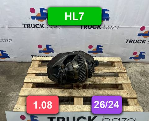 A3463536312 Редуктор заднего моста HL7 1.08 (26/24)