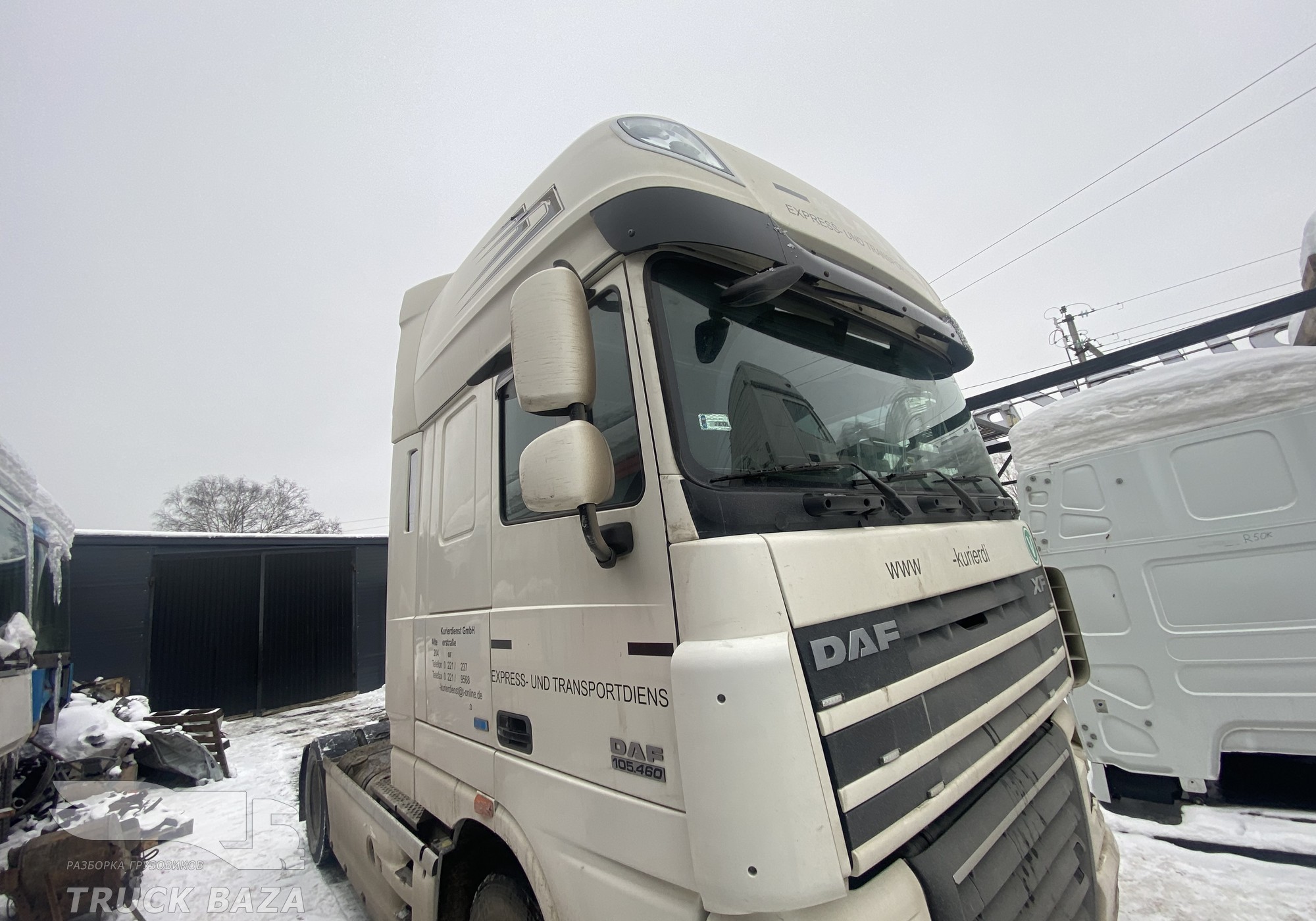 Daf XF105 2013 г. в разборе