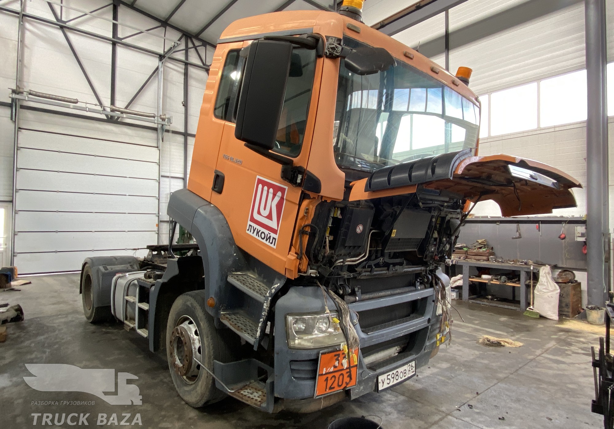 Man TGS I 2010 г. в разборе