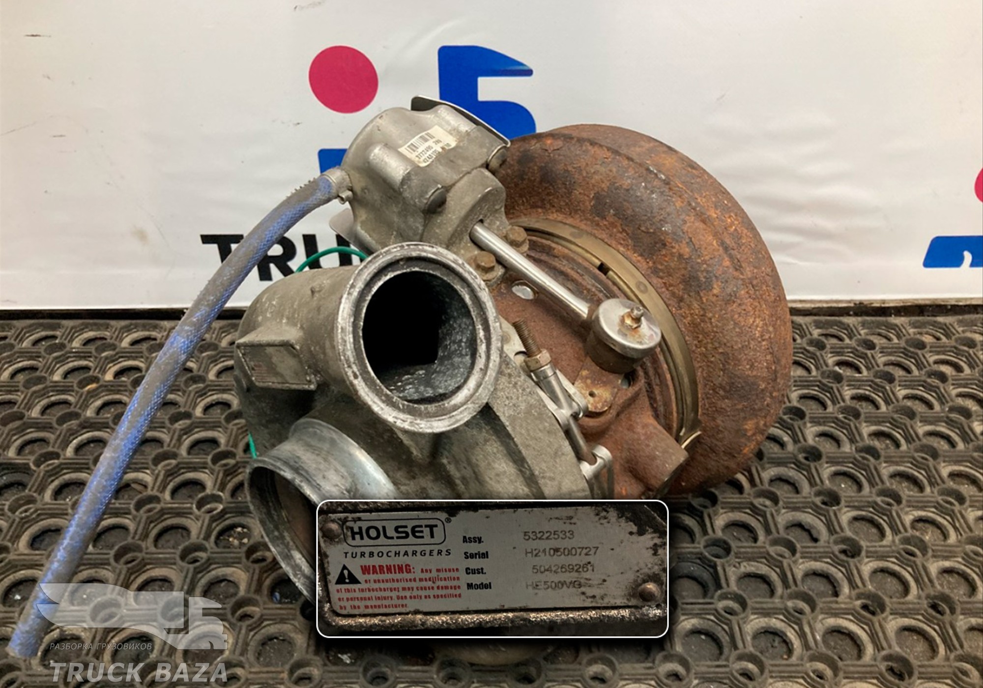 504269261 Турбина на Cursor 10 для Iveco Stralis II Hi-Way (с 2012)