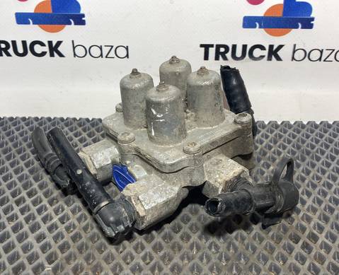 WG9000360523 Кран 4-х контурный для Sinotruk Howo T5G