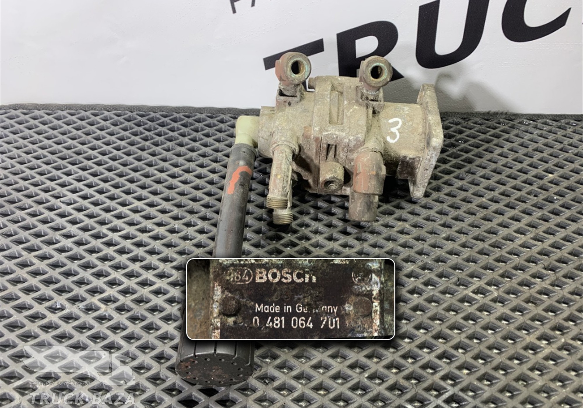 0481064701 Кран тормозной главный для Volvo F F16 (с 1987 по 1994)