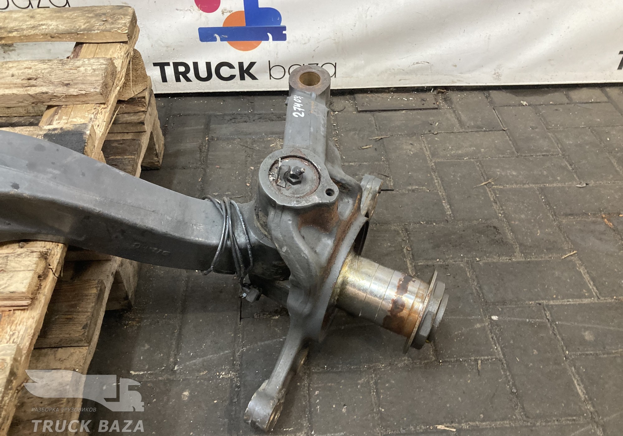 A9603320902 Кулак поворотный правый для Mercedes-Benz Actros New Actros MP4 (с 2011)