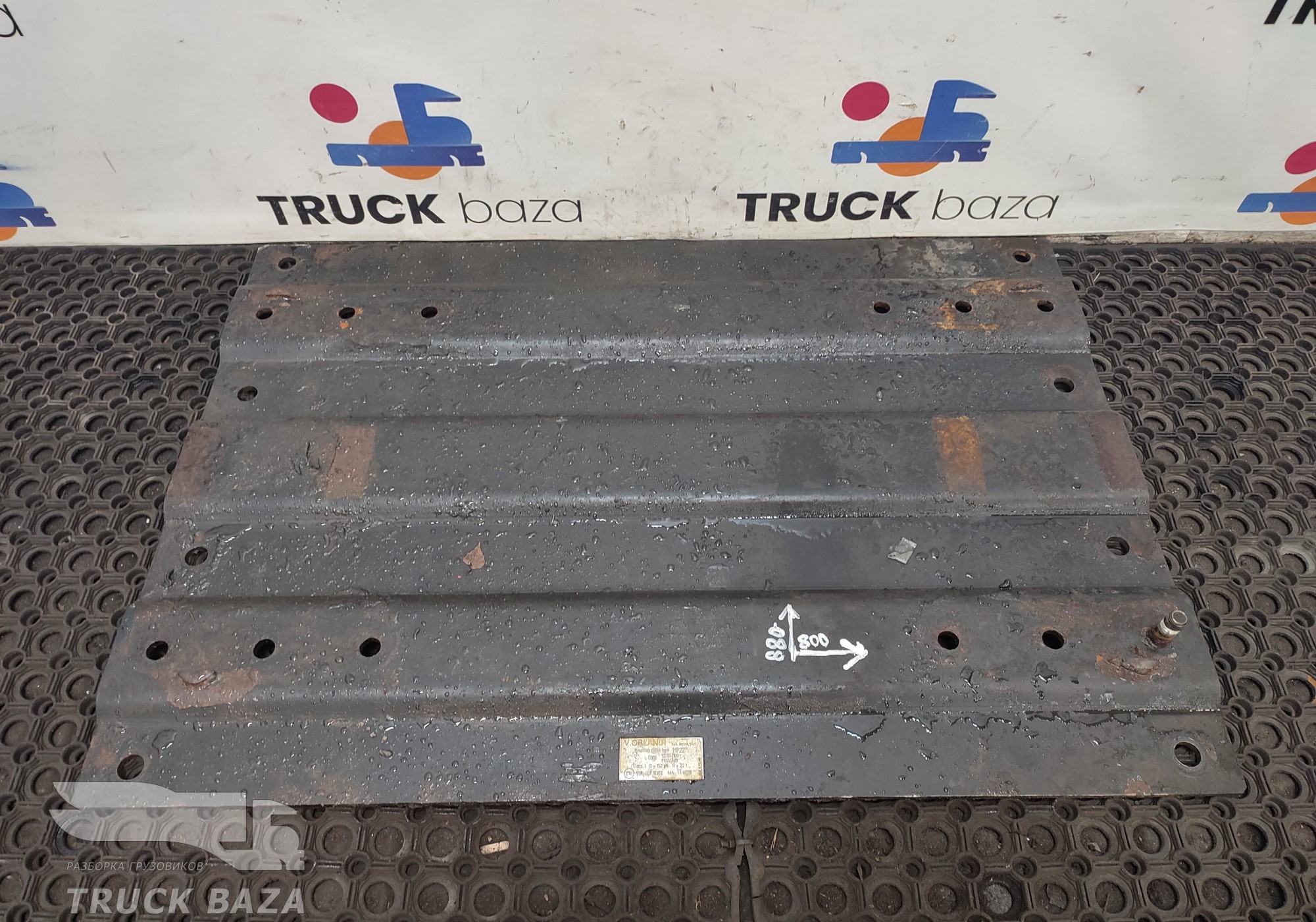 1255300 Плита седла 22мм для Daf XF105 (с 2005)