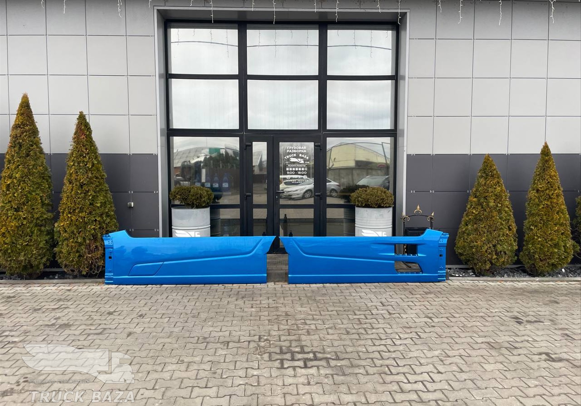 JC46E101D57AE Комплект межосевых спойлеров для Ford F-MAX (с 2018)