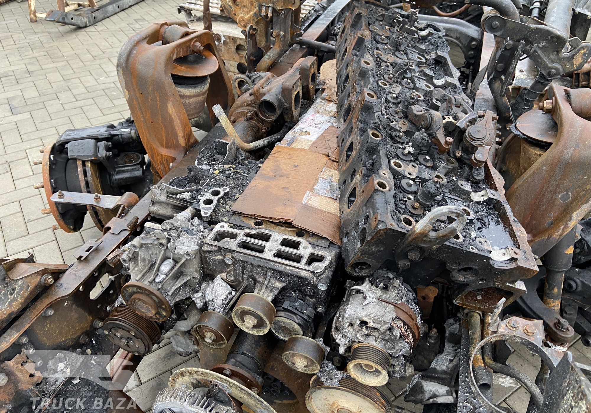 Man TGX II 2017 г. в разборе