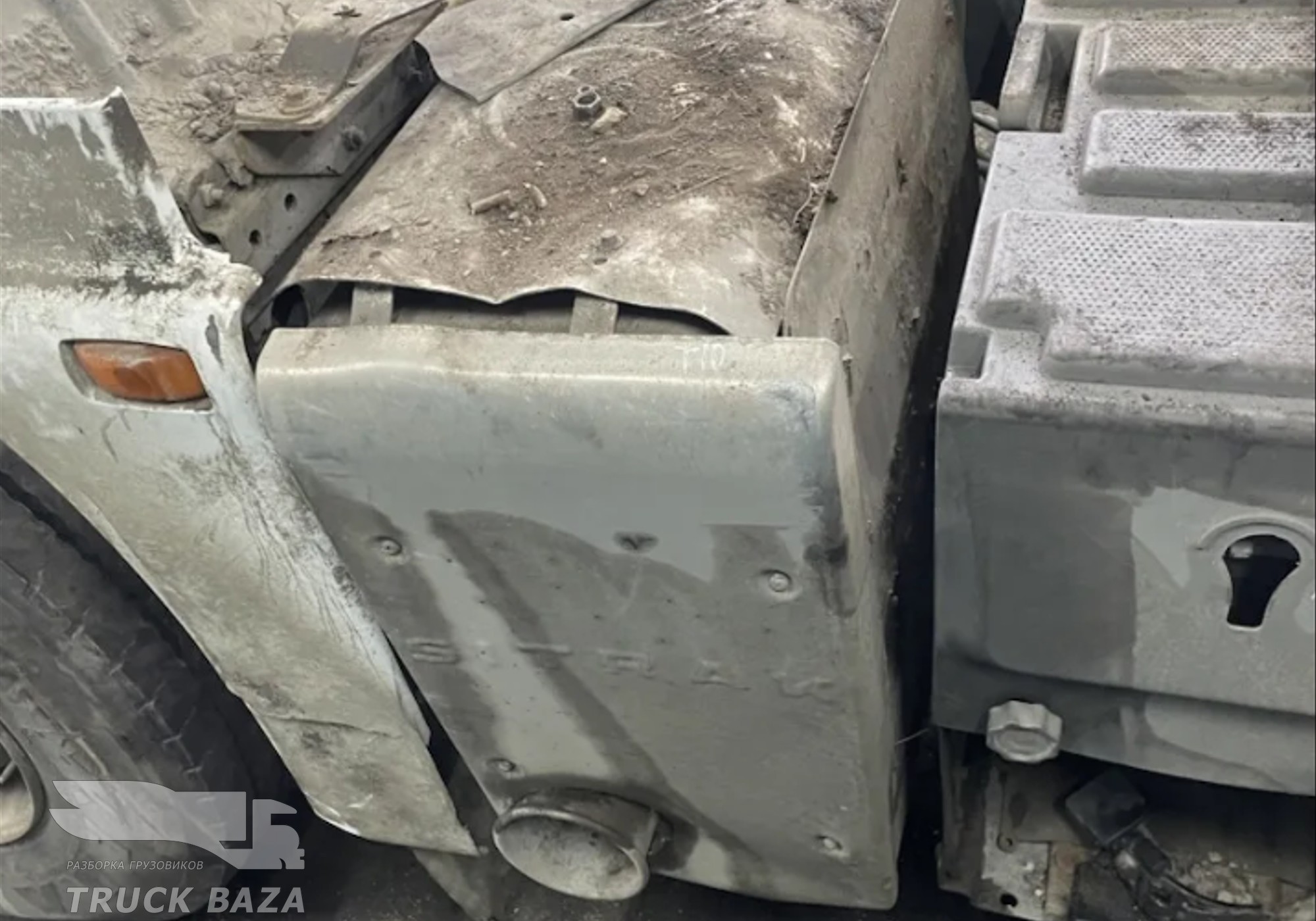 712W151010032 Глушитель основной для Sinotruk Sitrak C7H