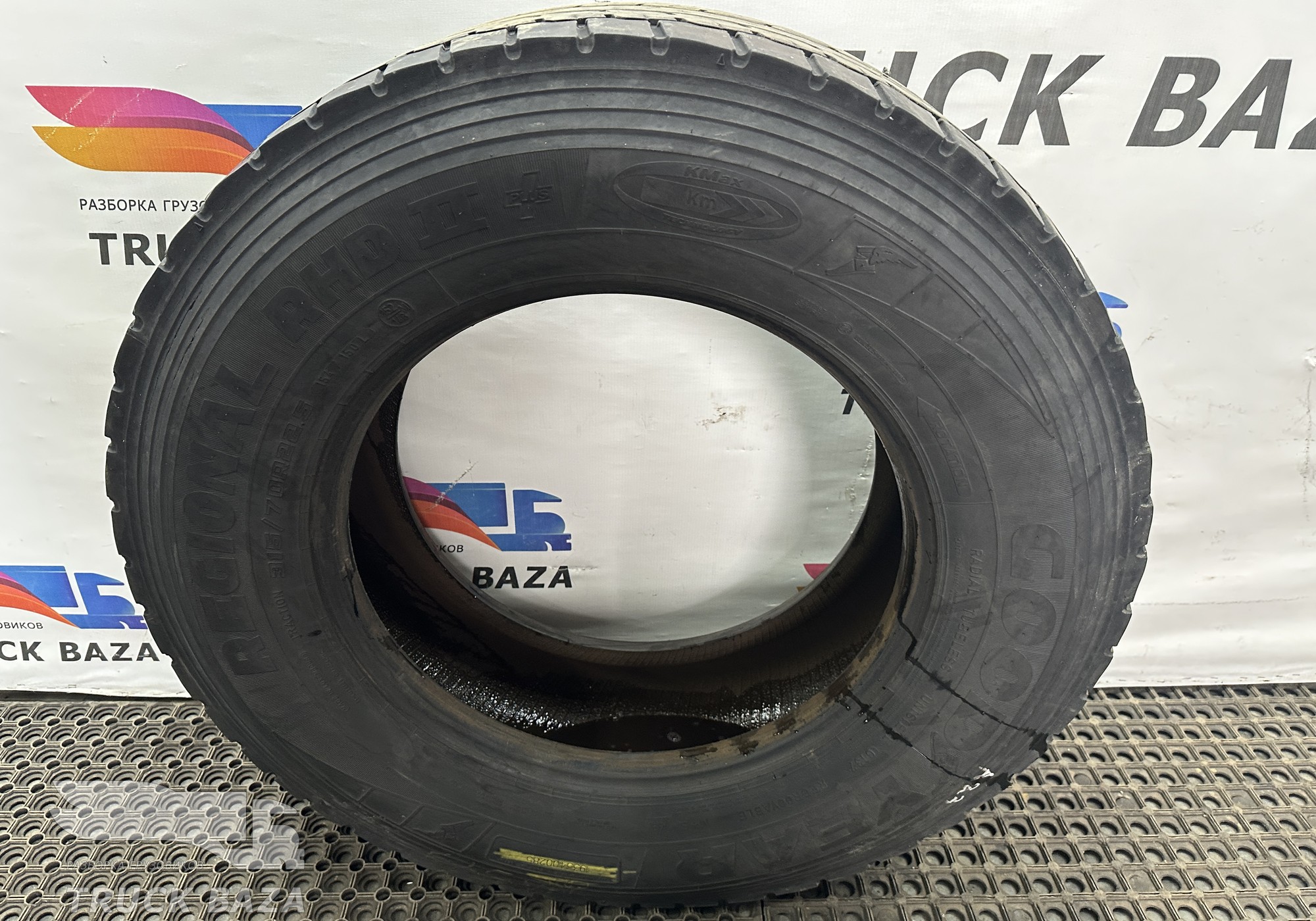 Шина GOODYEAR REGIONAL 315/70 R 22.5 для КАМАЗ 5490 - купить б/у за 3000 р.