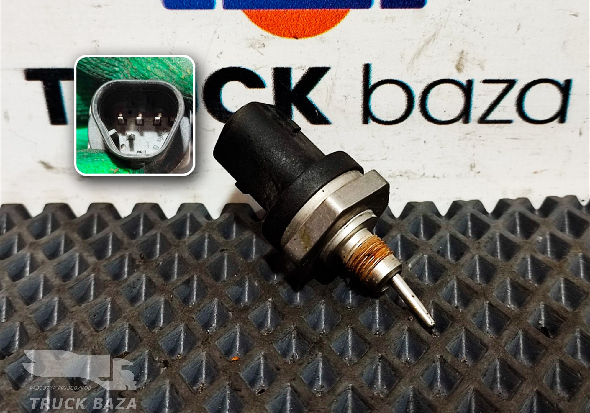 0281006345 Датчик дaвления топливнoй рейки для Scania 6-series R (с 2016)