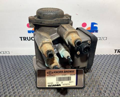 1879274 Кран управления тормозами прицепа для Man TGA