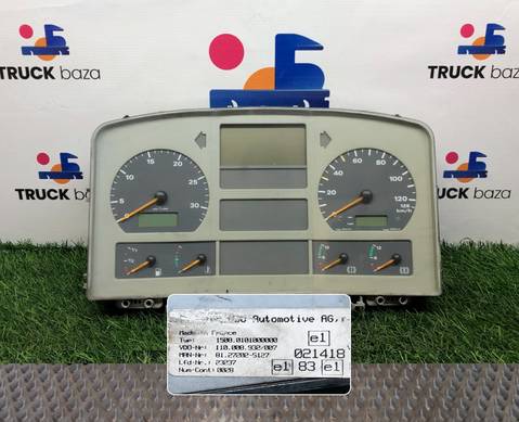 81272026127 Панель приборов для Man TGL I (с 2005 по 2008)