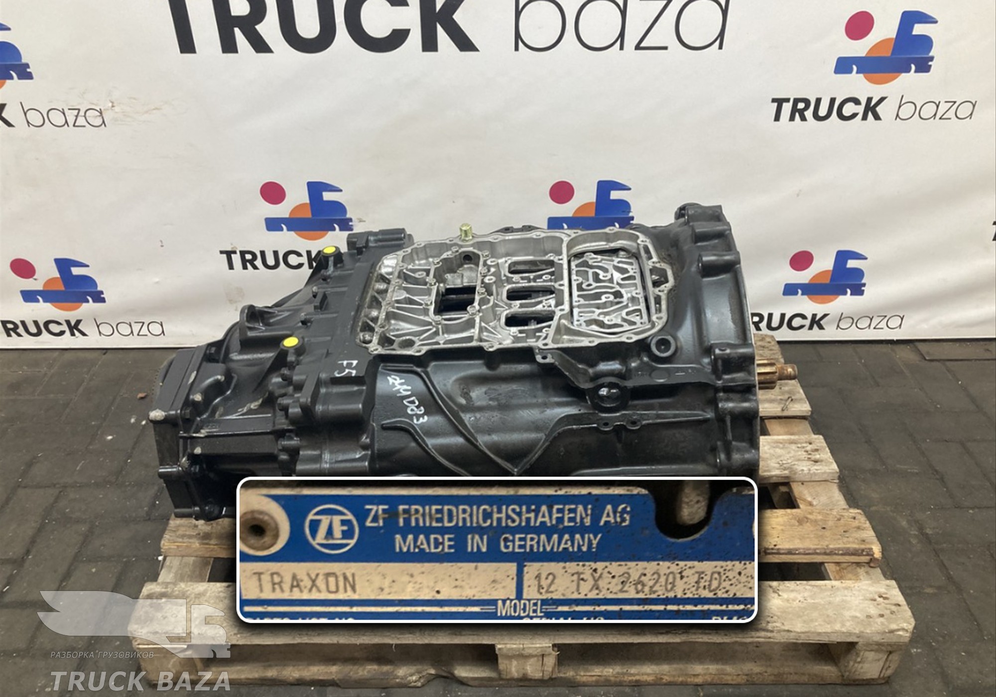 JC467K481AAB АКПП ZF 12TX2620TD TRAXON TRAKSON 2021 год (цена неактуальна) для Ford F-MAX (с 2018)