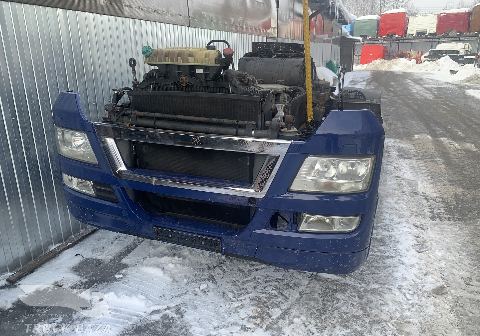 Man TGX I 2009 г. в разборе