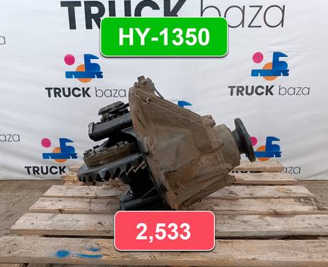 81350106301 Редуктор заднего моста HY-1350 2,533 для Man TGS