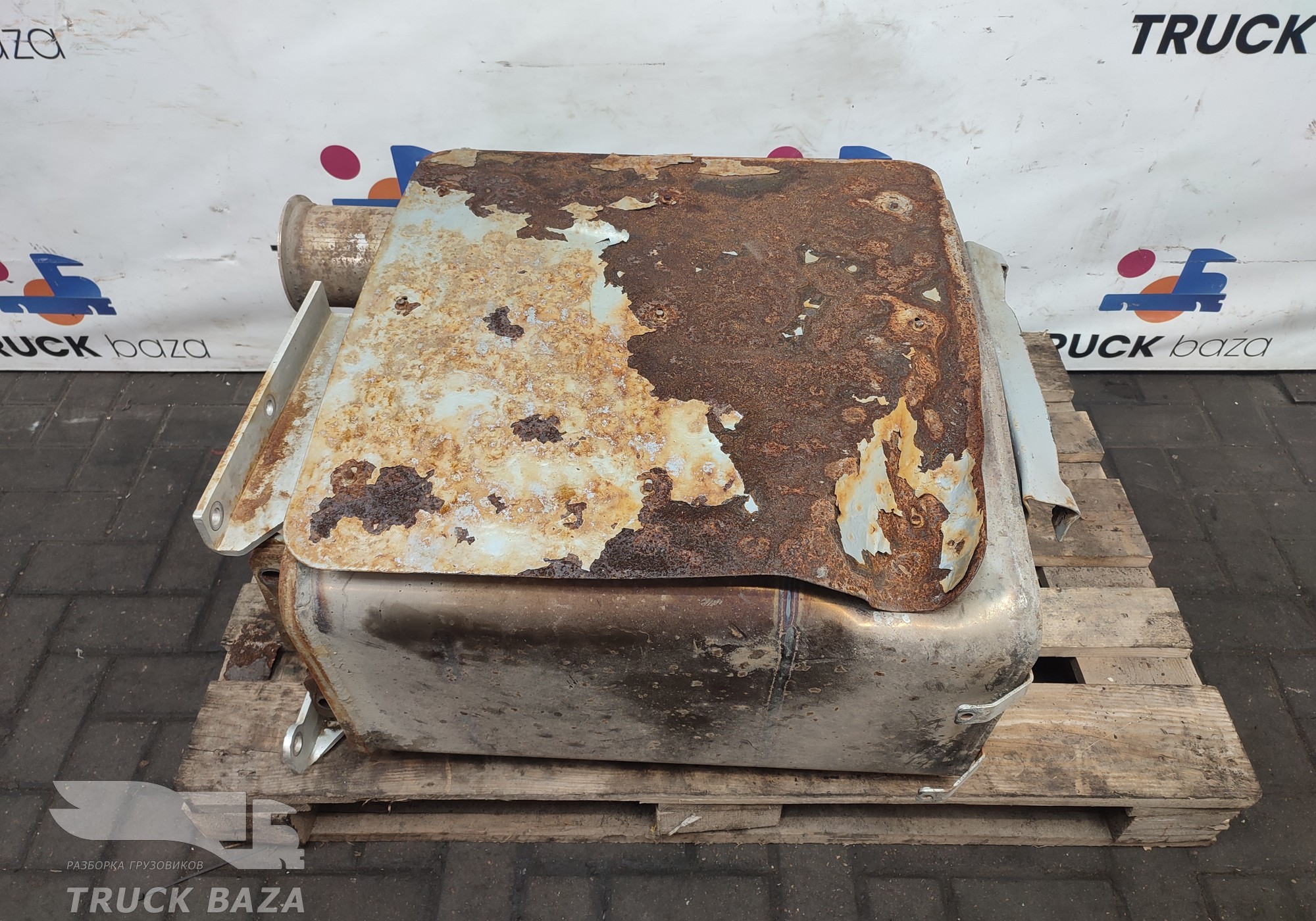 712W151010032 Глушитель основной для Sinotruk Sitrak C7H