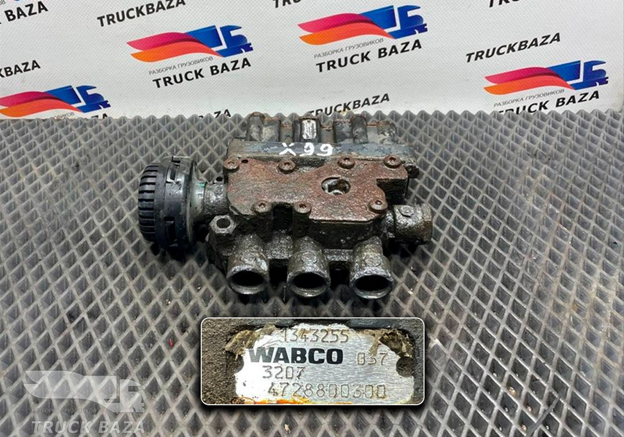 1343255 Кран уровня пола главный для Daf XF105 (с 2005)