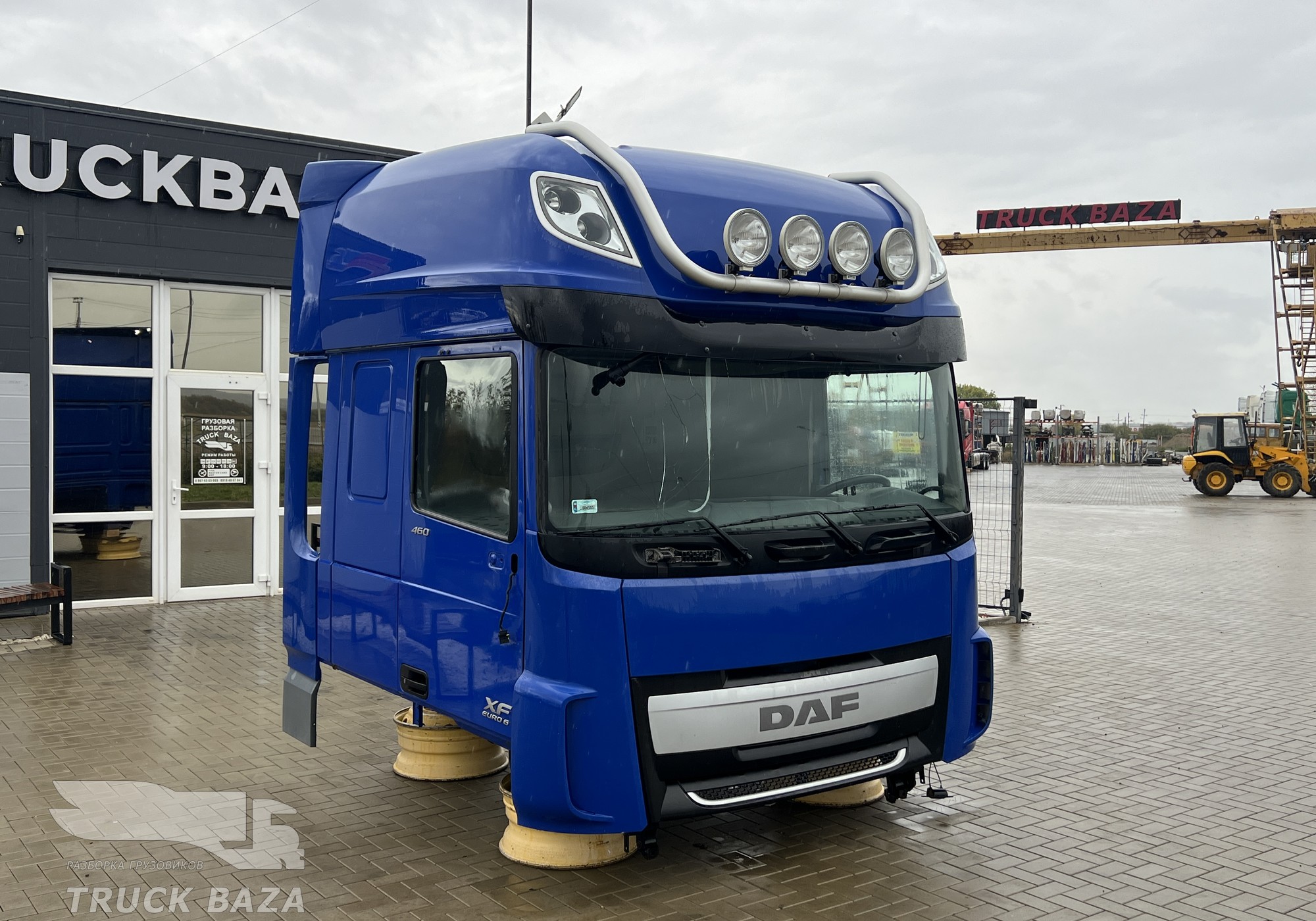 Кабина МКПП Euro 6 2014г. ВЫСОКАЯ для Daf XF106 (с 2012)