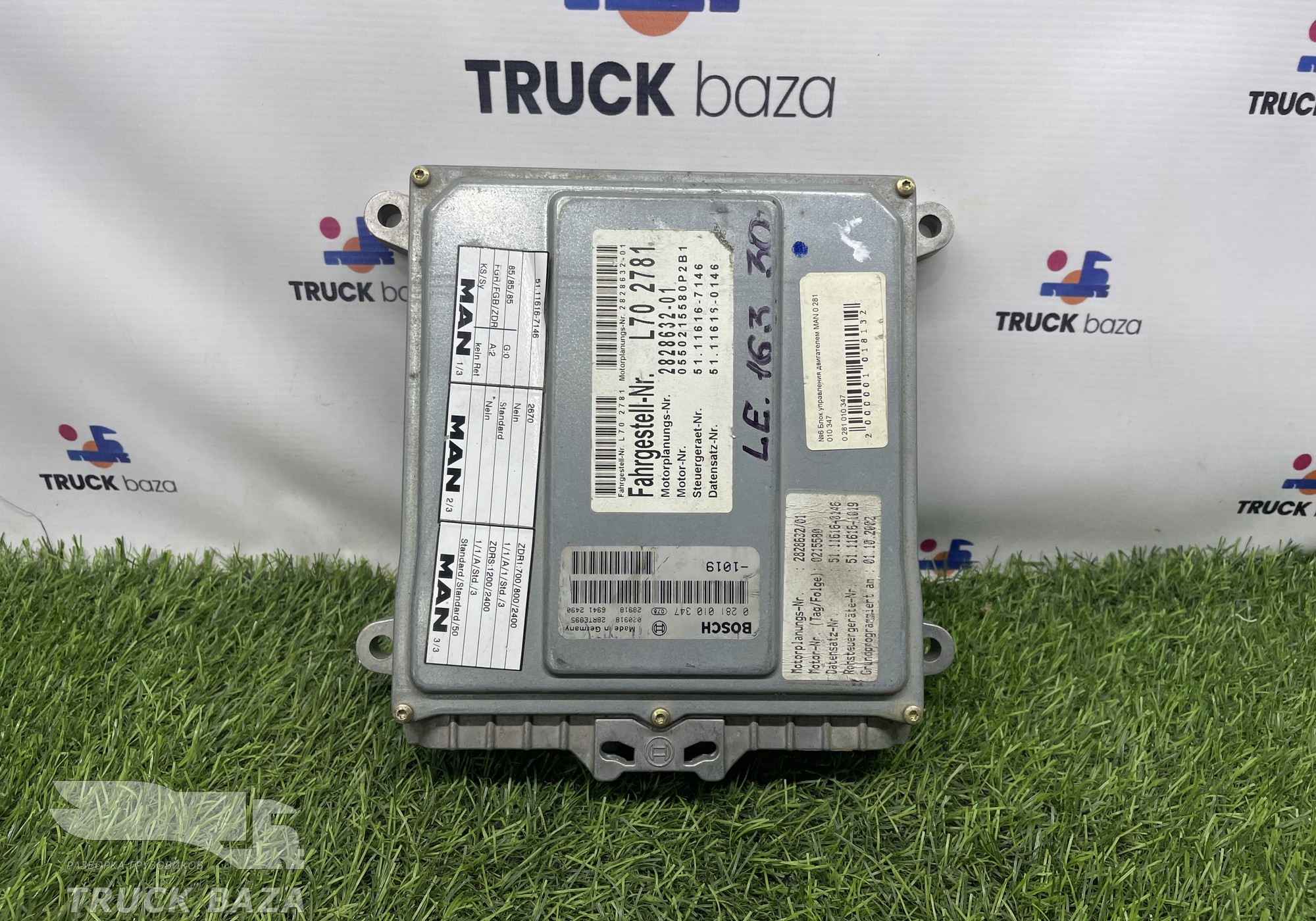 0281010347 Блок управления двигателем D0834 для Man L2000