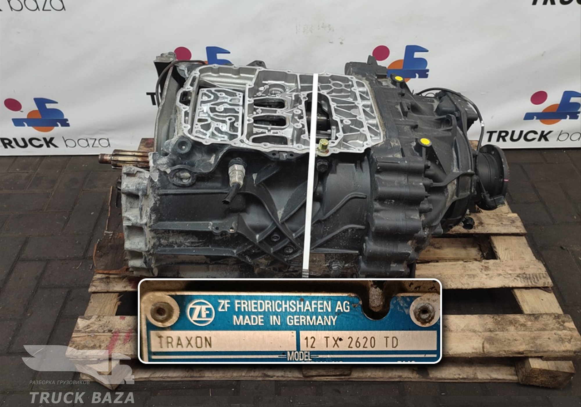 JC467K481AAB АКПП ZF 12TX2620TD TRAXON TRAKSON 2021 год для Ford F-MAX (с 2018)