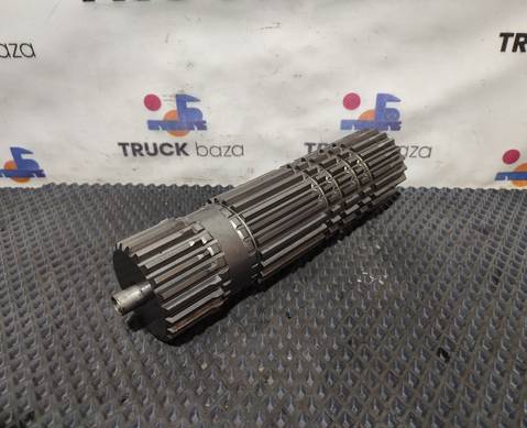 1358304256 Вал вторичный КПП ZF 12TX2621TD для Faw J7