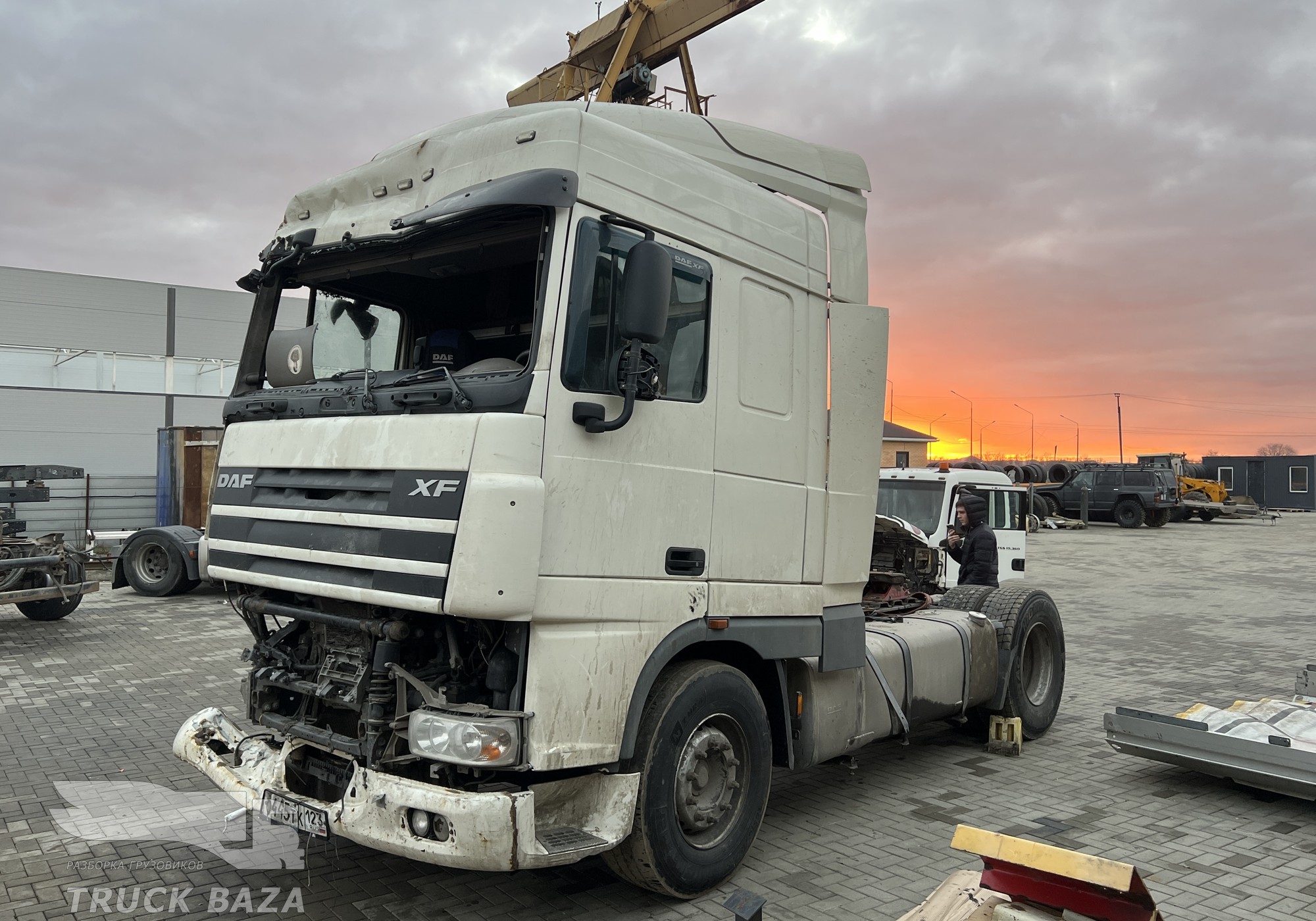 Daf XF105 2017 г. в разборе